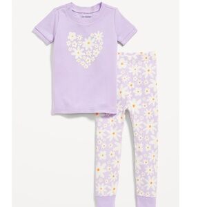 3 Sets of Pajamas - Unisex Snug-Fit Printed Pajama Set for Toddler & Baby